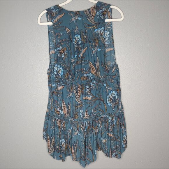 Free People. Lue Haze Floral Tunic - Picture 7 of 7